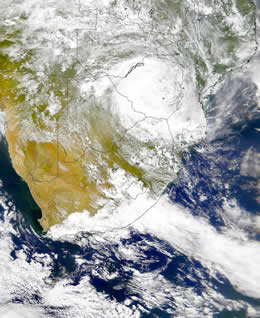 Southern Africa storm